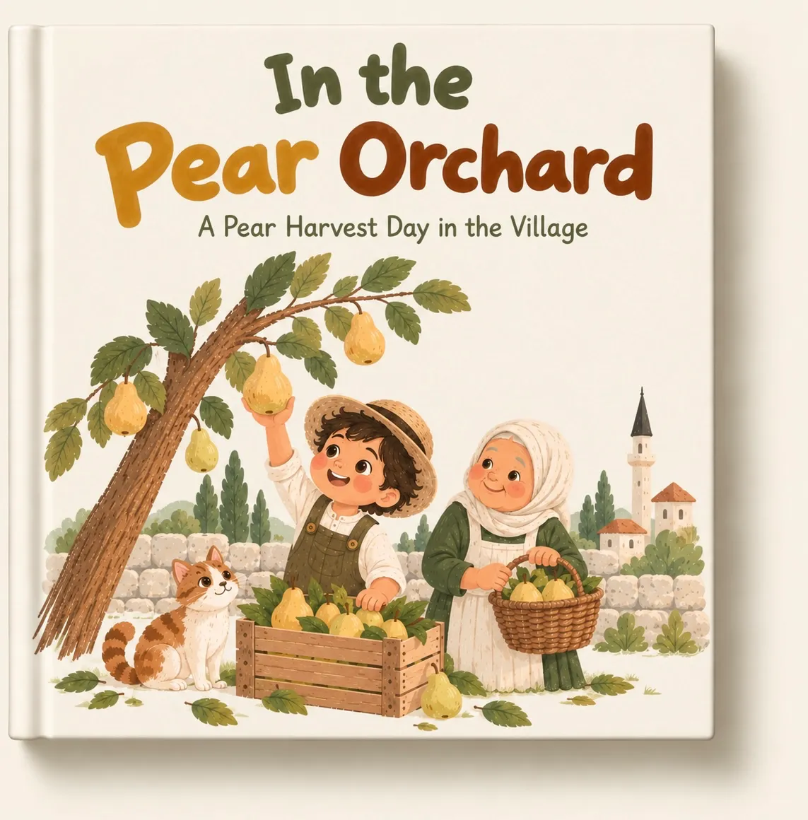 In the Pear Orchard — A Pear Harvest Day in the Village